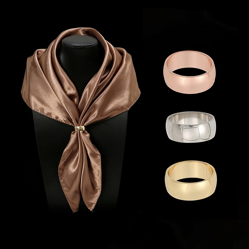 Shawl Wrap Winter - Fashion Metal Scarf Buckle Butterfly Shawl