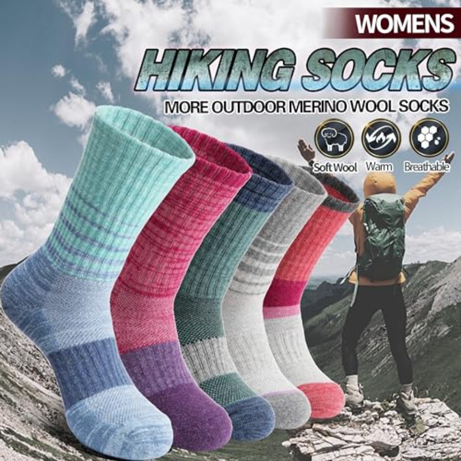 Anlisim Merino Wool Hiking Soc – обзор и цена Thermal Sock Wool