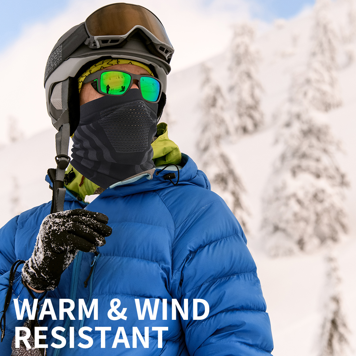 Winter Neck Warmer Gaiter Warm – обзор и цена Neck Gaiter Fleece
