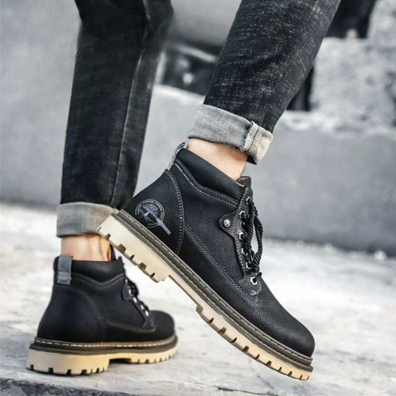 Men's Boots High-Top Casual Sh – обзор и цена Waterproof Winter Boot