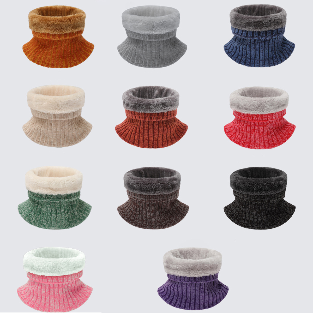 OVTRB Fuzzy Fleece Lining Neck – обзор и цена Neck Gaiter Fleece