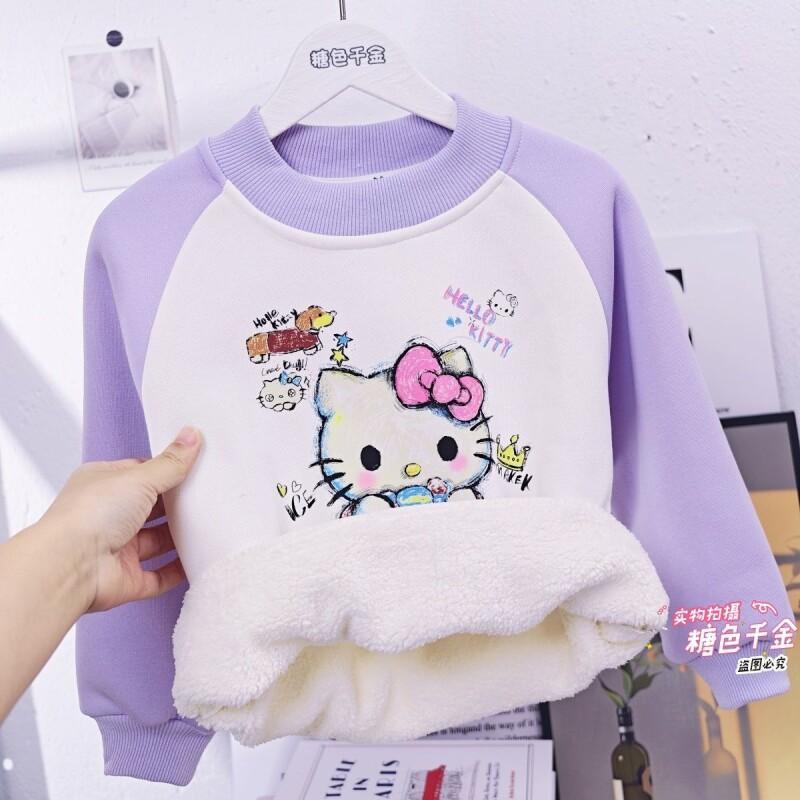 Sanrio Hello Kitty Girls Fleec – обзор и цена Sherpa Hoodie Fleece