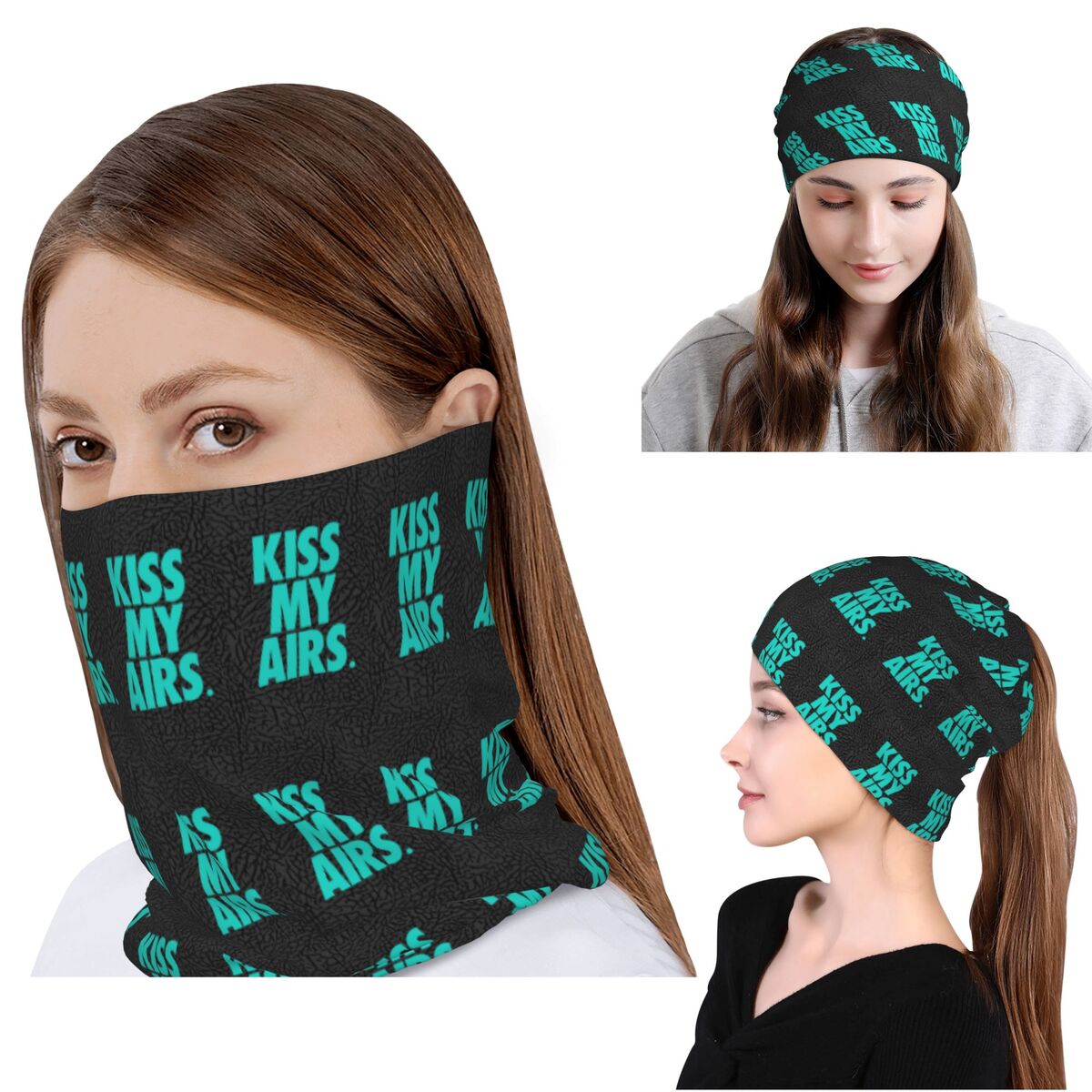 Kiss My Airs X Atmos Bandana N – обзор и цена Knit Beanie Hat Warm