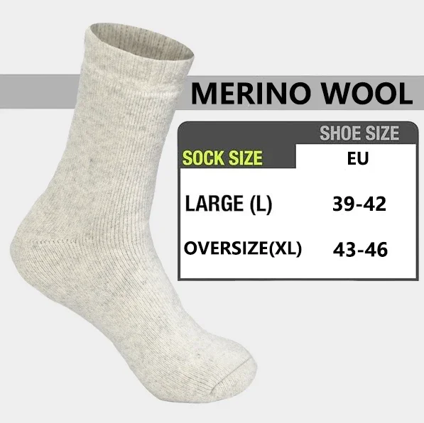 HOT  2026 3 Pairs Men Women Wo – обзор и цена Thermal Sock Wool