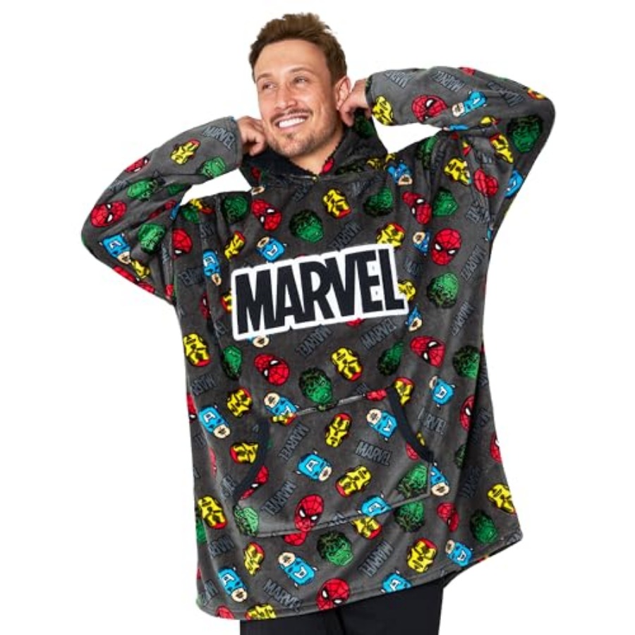 Avengers Blanket Hoodie for Me – обзор и цена Sherpa Hoodie Fleece