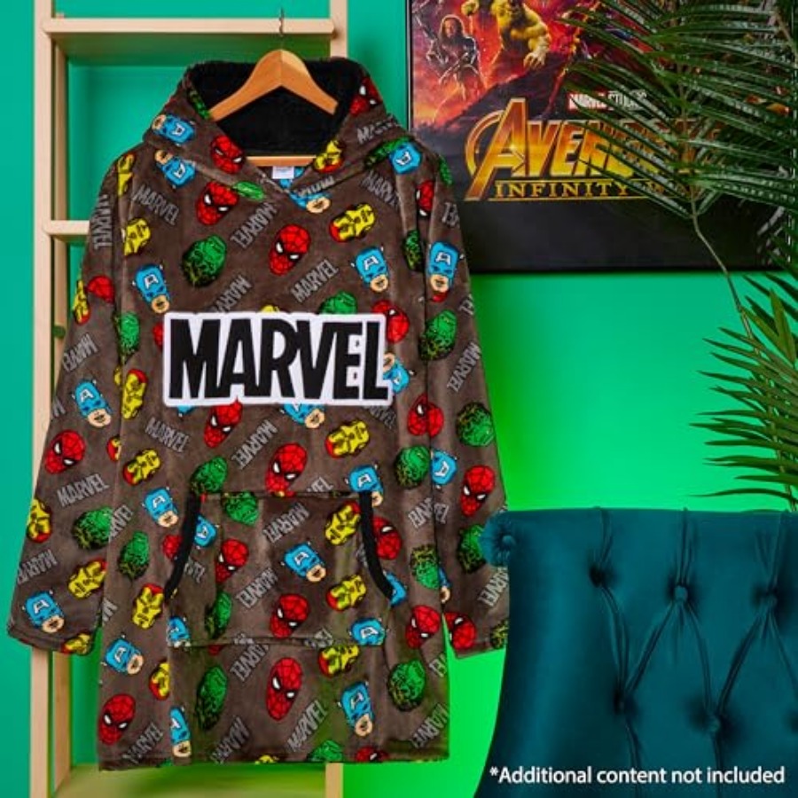 Avengers Blanket Hoodie for Me – обзор и цена Sherpa Hoodie Fleece