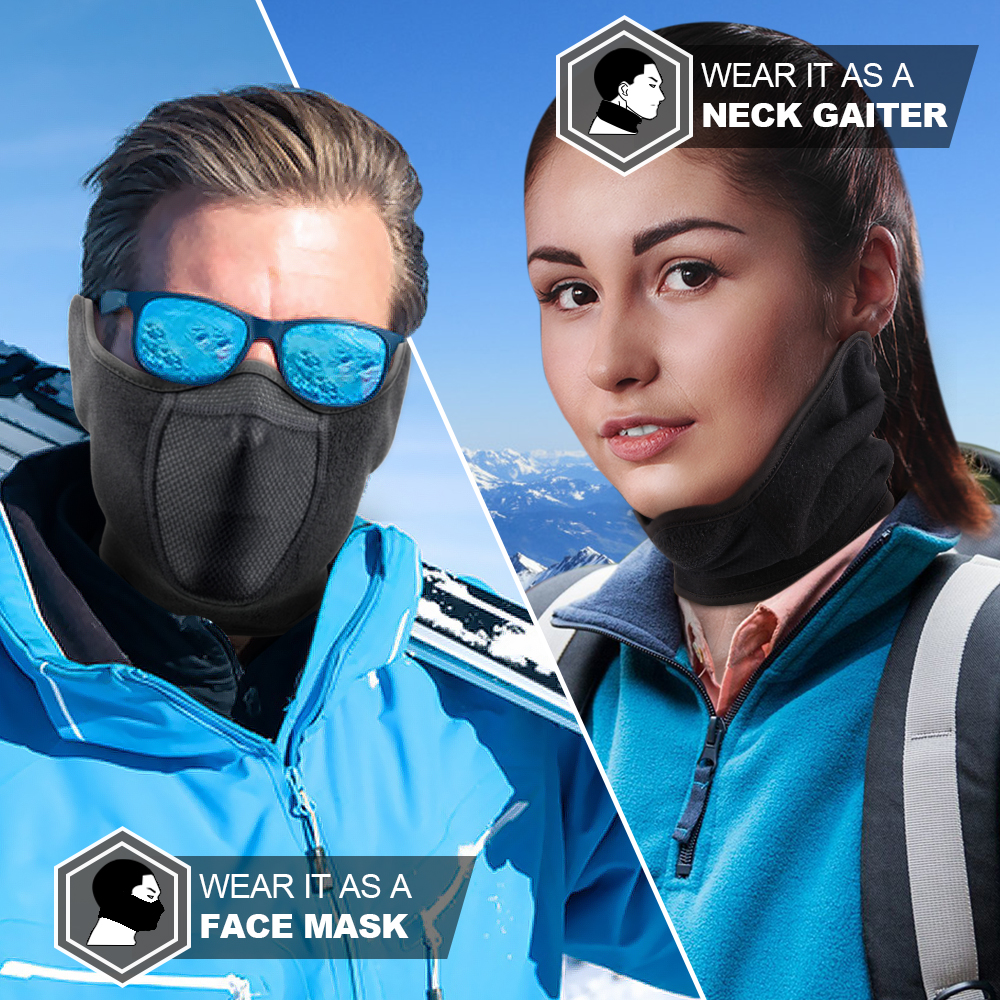 Winter Neck Warmer Ear Cover F – обзор и цена Fleece Ear Warmer Band