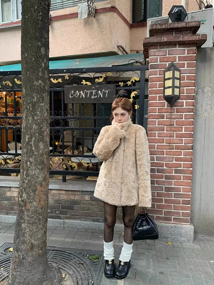 Lamb Wool Jacket Coat Woman Wa – обзор и цена Wool Coat Peacoat