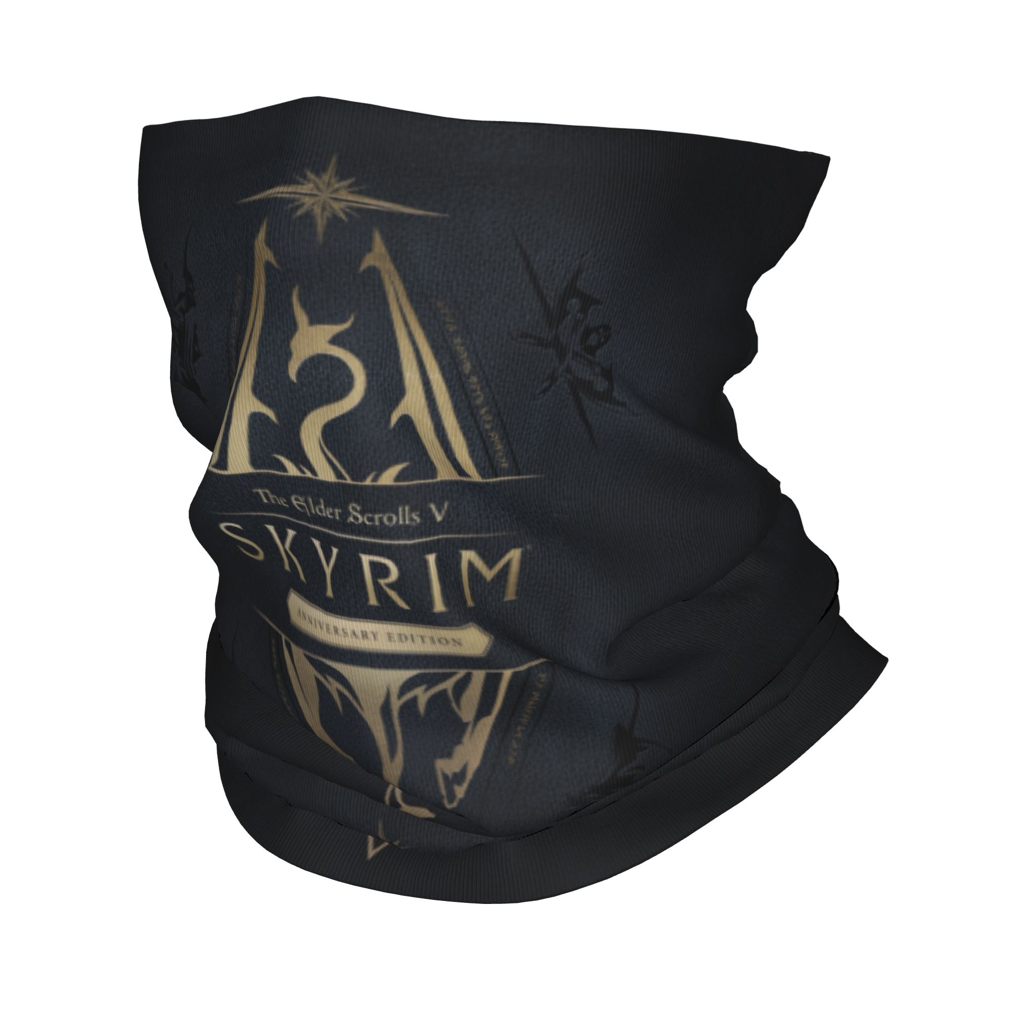 Custom Skyrim Logo Bandana Win – обзор и цена Neck Gaiter Fleece