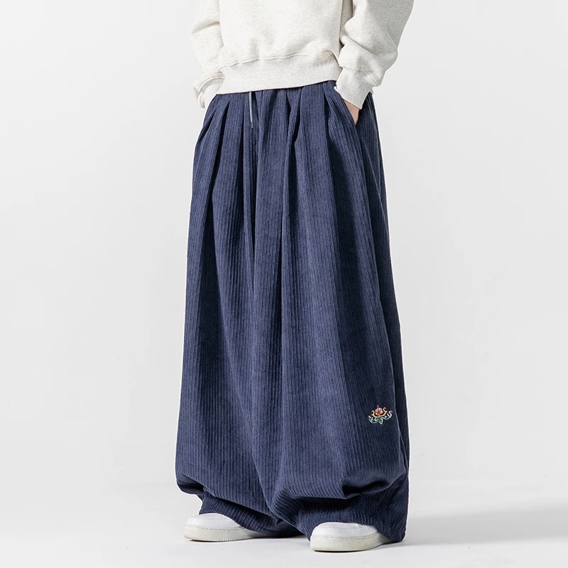 Men Corduroy Wide Leg Pants Me – обзор и цена Corduroy Pant Warm