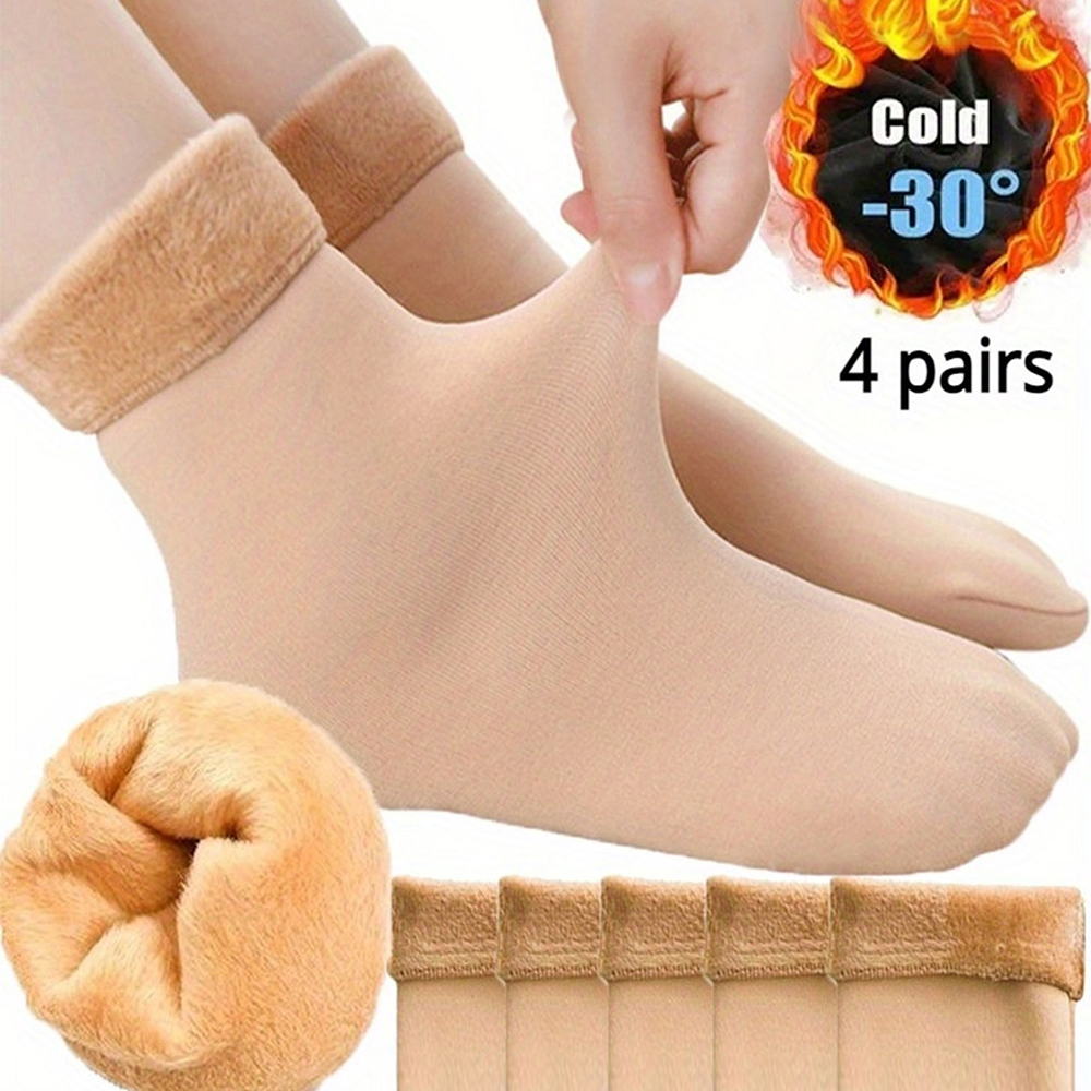 2/4 Pairs Winter Warm Thicken  – обзор и цена Thermal Sock Wool