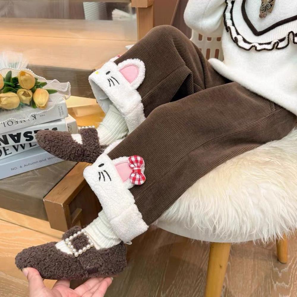 Kawaii Hello Kitty Girls Ins P – обзор и цена Corduroy Pant Warm