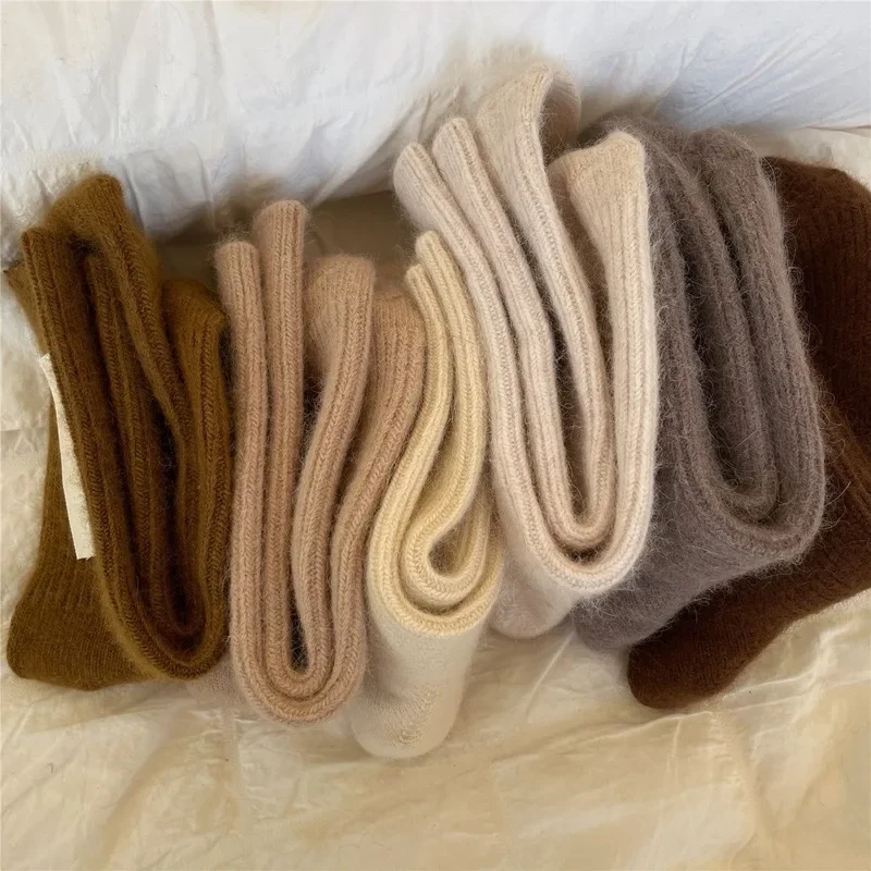 Rabbit Hair Winter Woman Socks – обзор и цена Thermal Sock Wool