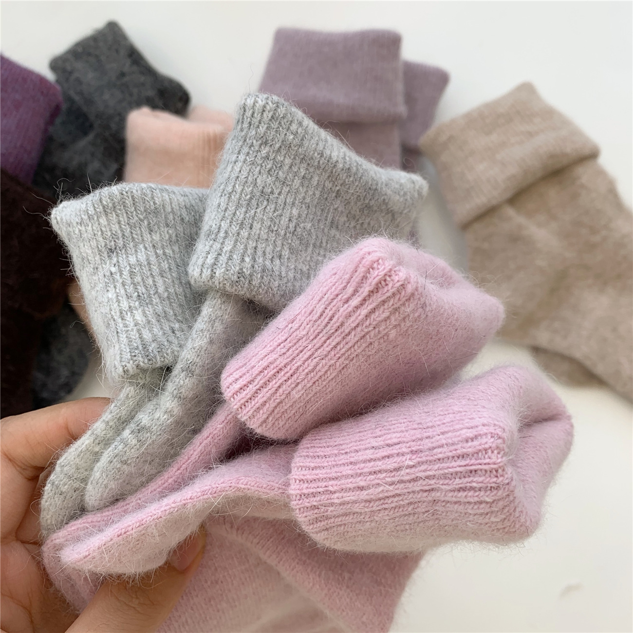 Rabbit Hair Winter Woman Socks – обзор и цена Thermal Sock Wool