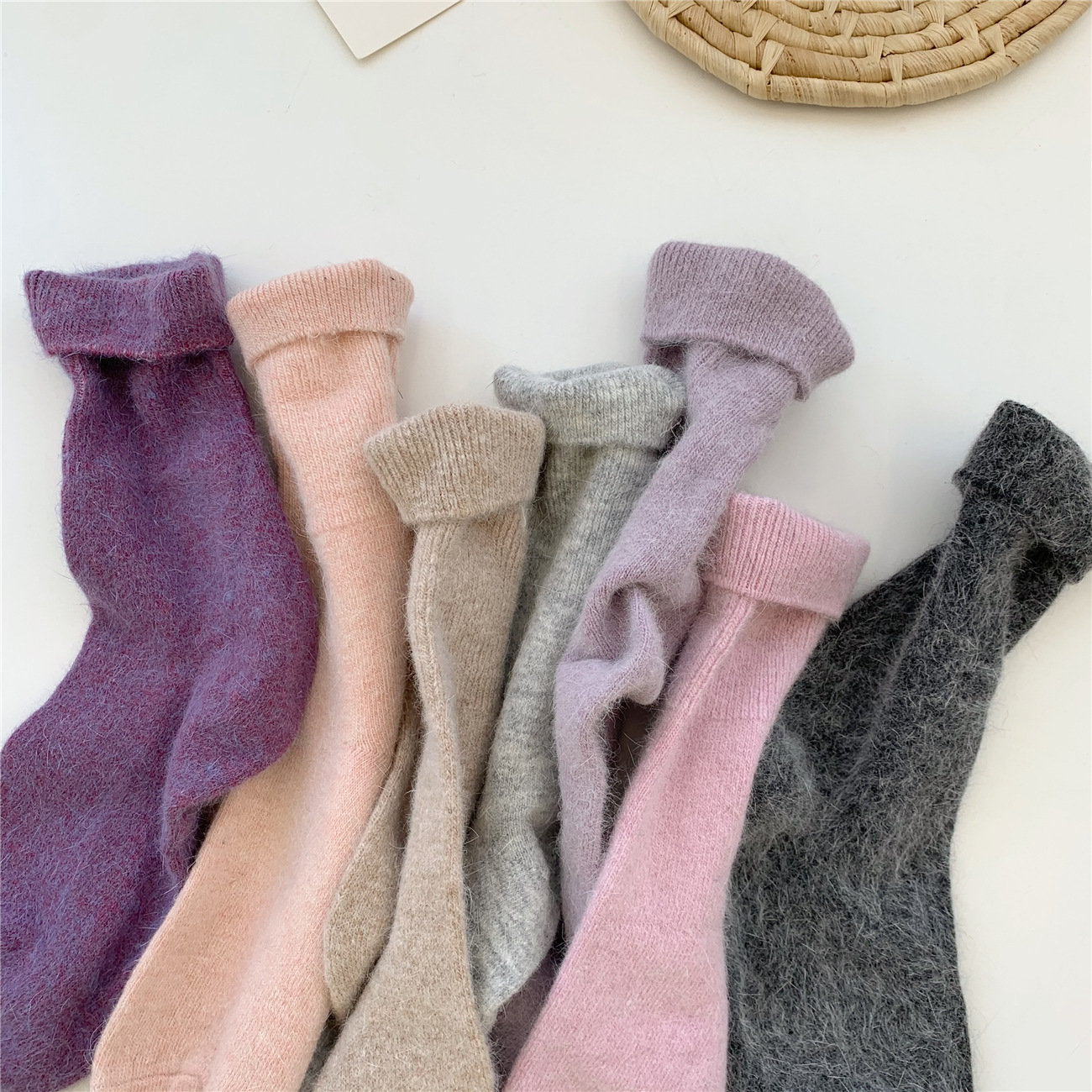 Rabbit Hair Winter Woman Socks – обзор и цена Thermal Sock Wool
