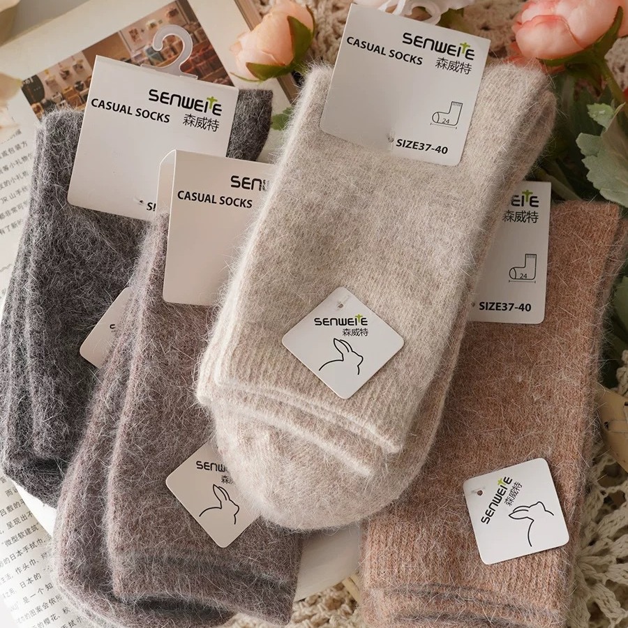 Thickened Wool & Rabbit Hair M – обзор и цена Thermal Sock Wool