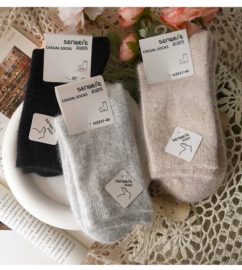 Thickened Wool & Rabbit Hair M – обзор и цена Thermal Sock Wool
