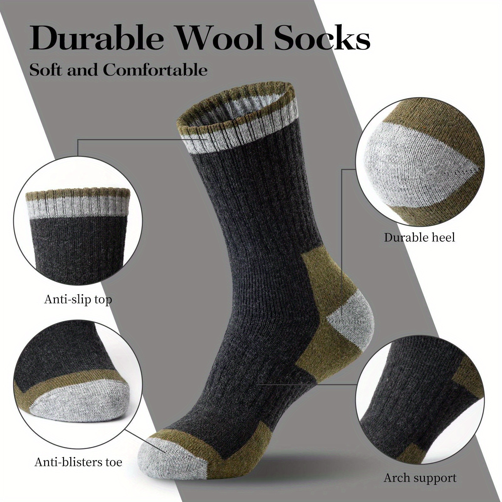 Winter Merino Wool Socks Thick – обзор и цена Thermal Sock Wool