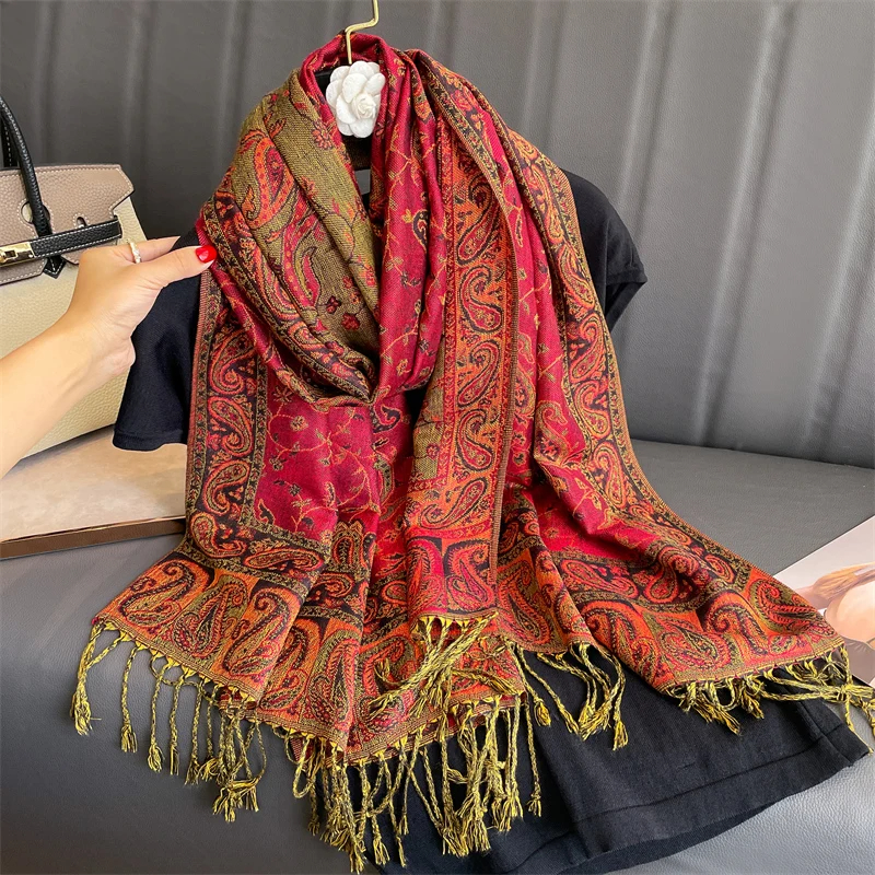 Tassel Blanket Design Thick Pa – обзор и цена Cashmere Pashmina Wrap