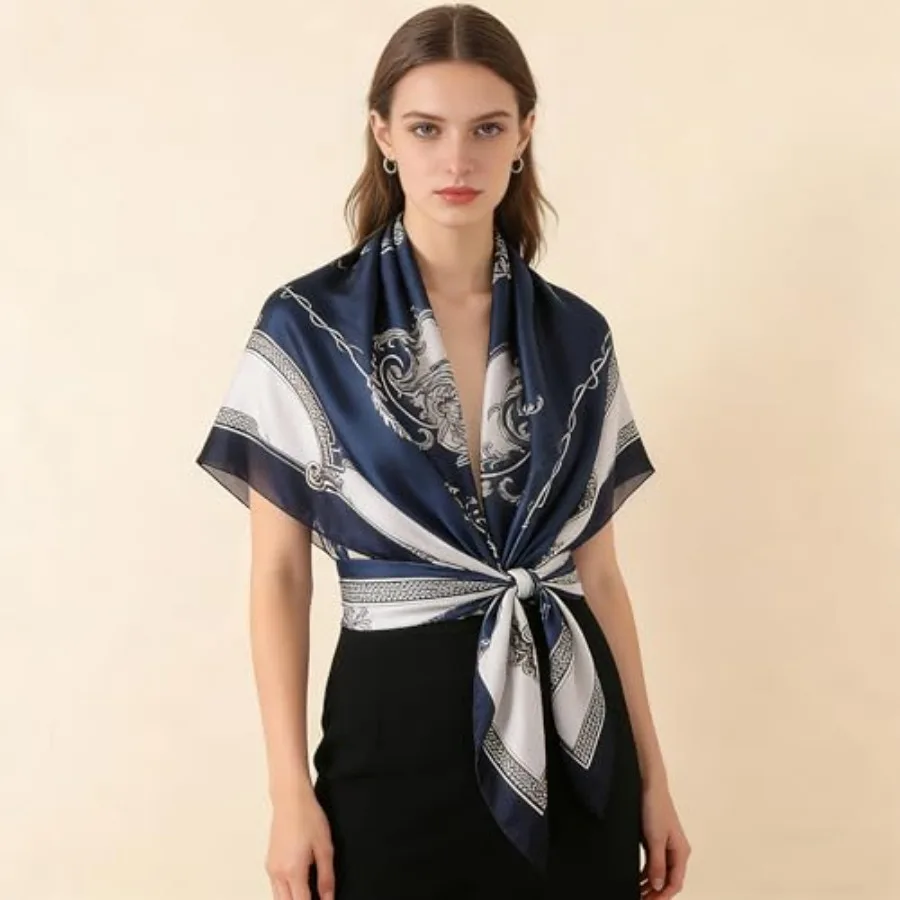 Silk Scarf Mulberry Silk Fashi – обзор и цена Shawl Wrap Winter