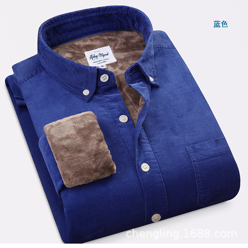 Corduroy Warm Shirts Cotton Pl – обзор и цена Flannel Shirt Lined