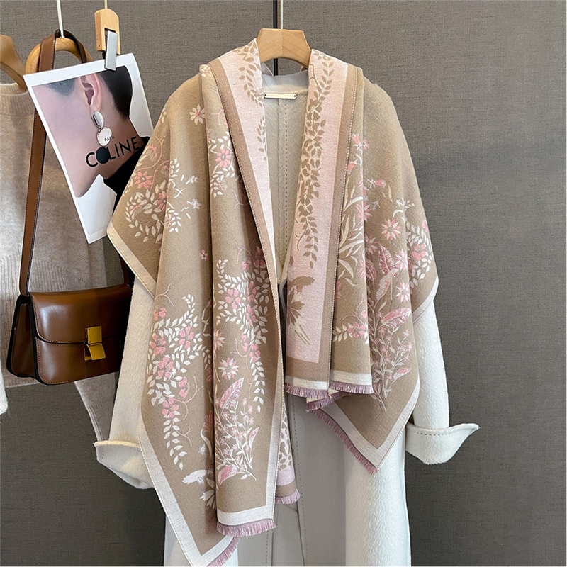 2025 Winter Warm Cashmere Scar – обзор и цена Cashmere Pashmina Wrap