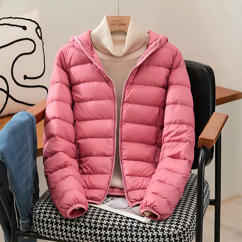 Plus Size Women Hooded Korean  – обзор и цена Down Jacket Packable