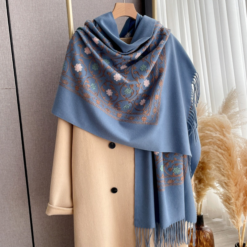 2025 New Embroidery Cashmere S – обзор и цена Cashmere Pashmina Wrap