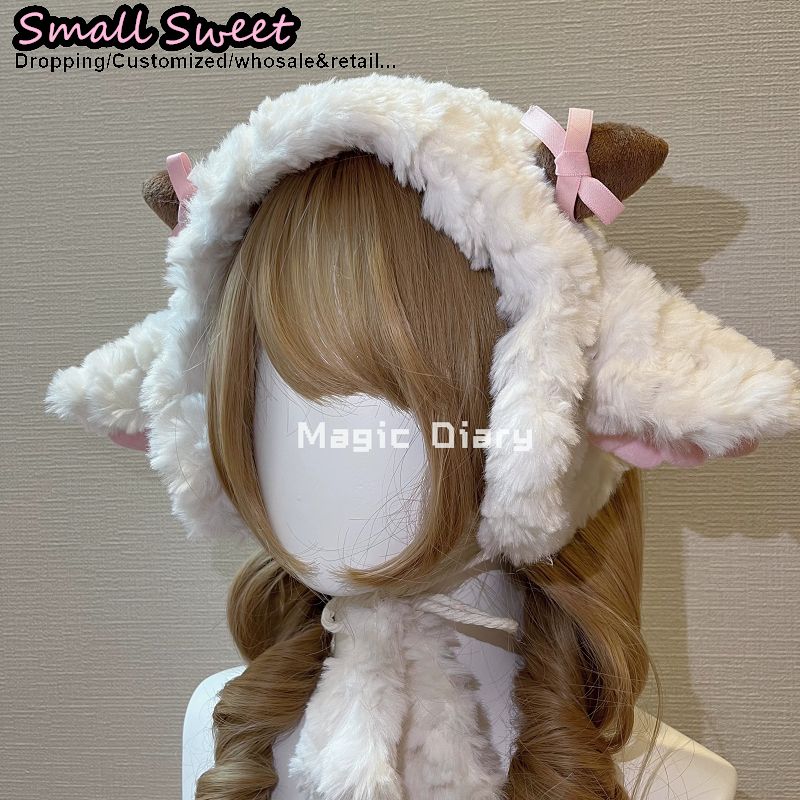 Women Subcultural Y2K Girl Lam – обзор и цена Winter Headband Fleece