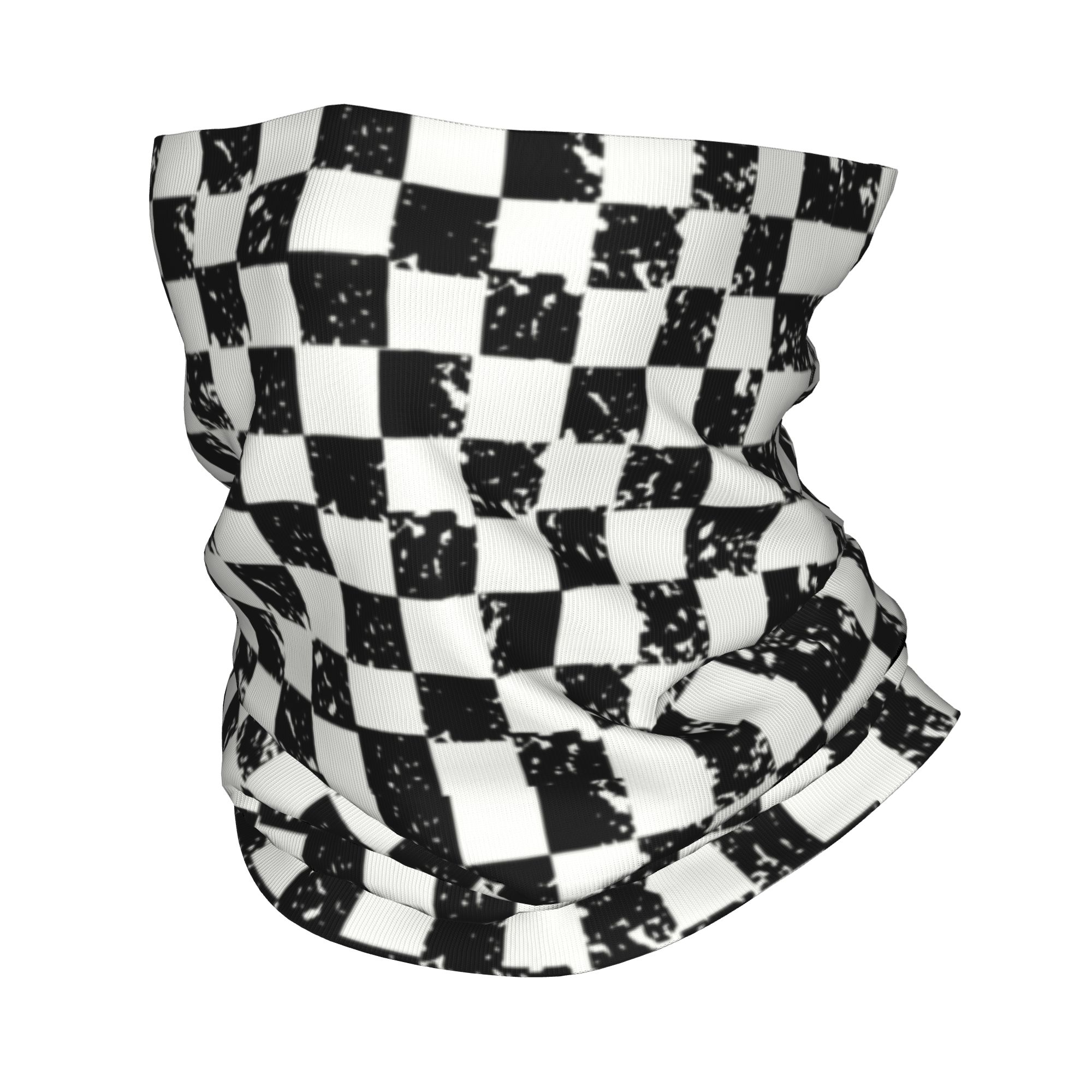 Custom Retro Checkered Flag Wi – обзор и цена Neck Gaiter Fleece