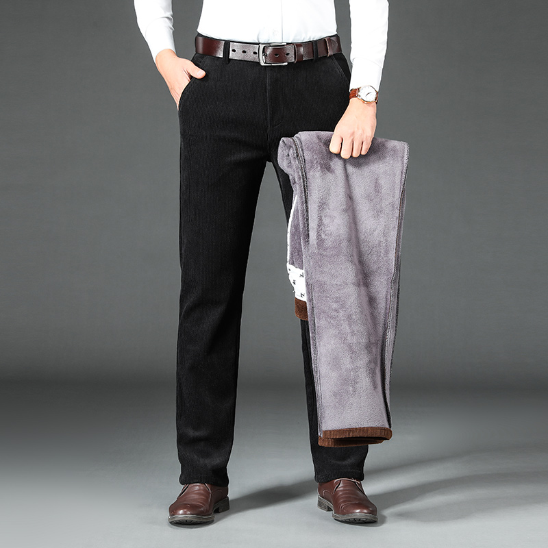 Winter Men's Fleece Corduroy P – обзор и цена Corduroy Pant Warm
