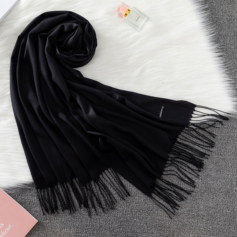 Fashion Solid Scarf Women Cash – обзор и цена Shawl Wrap Winter
