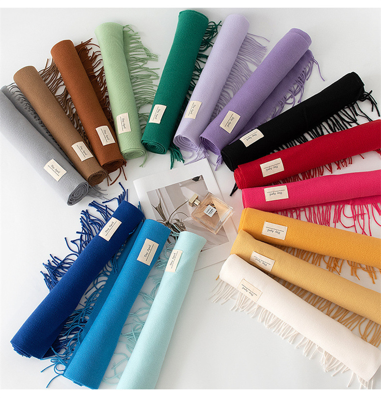2024 Autumn Scarf For Women Lo – обзор и цена Cashmere Pashmina Wrap