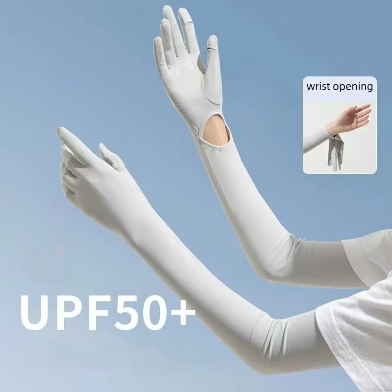 UPF50+ Ice Silk Sun Protection – обзор и цена Touch Screen Gloves