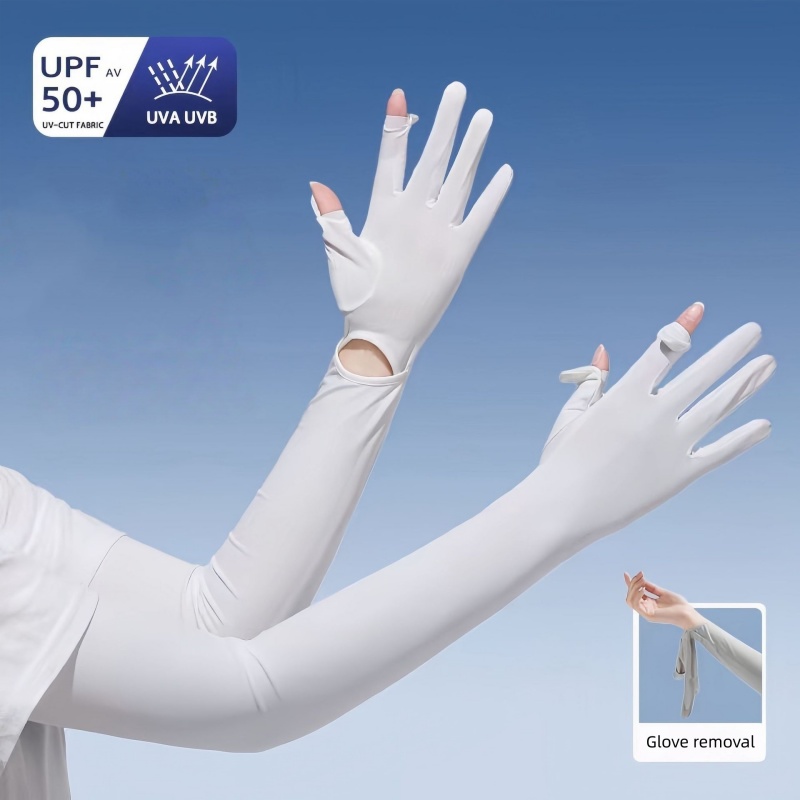UPF50+ Ice Silk Sun Protection – обзор и цена Touch Screen Gloves