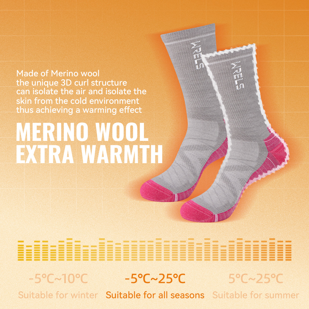 WRELS 1/2/3 Merino Wool Socks  – обзор и цена Thermal Sock Wool