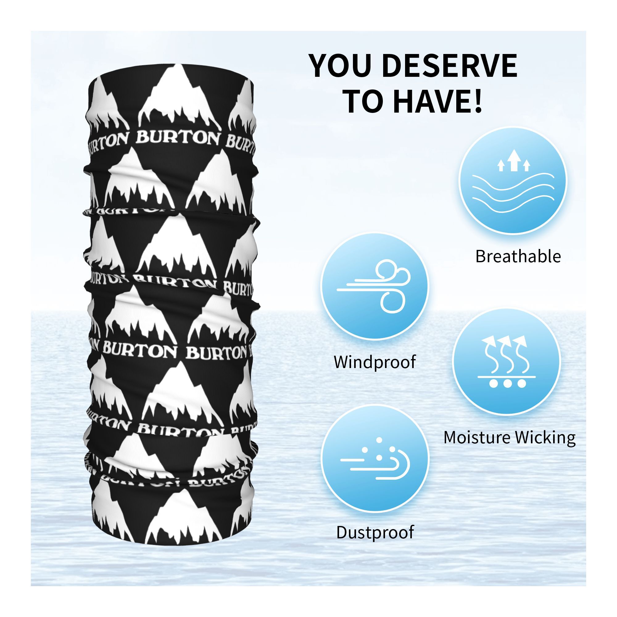 Custom B-Burtons Neck Gaiter M – обзор и цена Neck Gaiter Fleece
