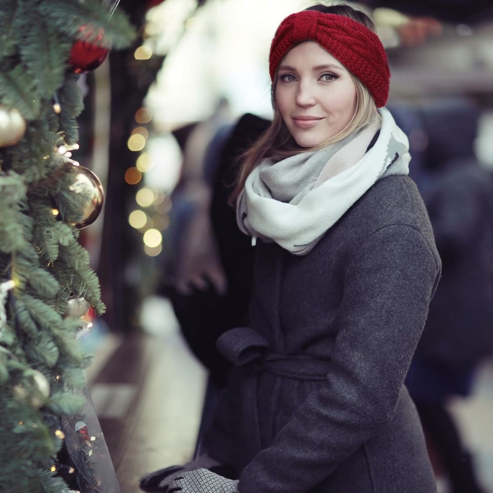 Winter Knitted Women Headbands – обзор и цена Winter Headband Fleece